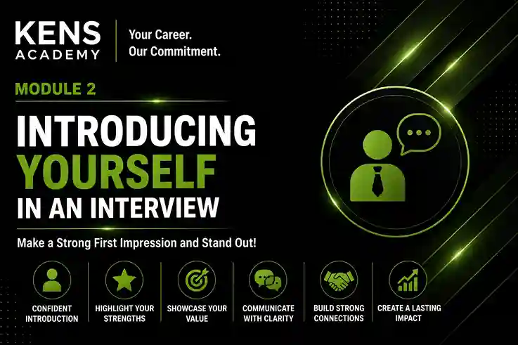 Module 2 - Introducing Yourself In An Interview
