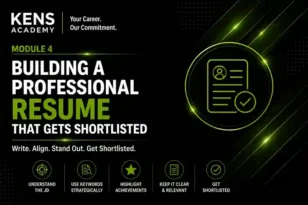 Module 4 - Building a Professional Resume That Gets Shortlisted